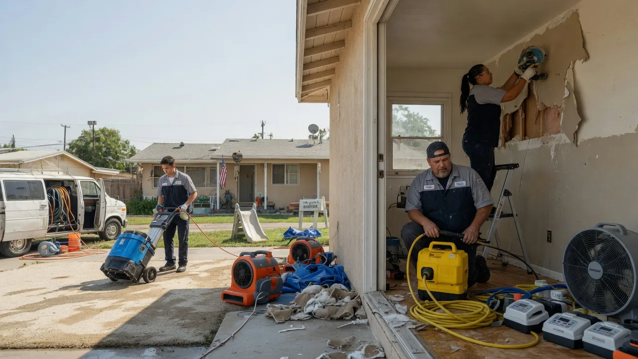 Water Damage Restoration in Clarita, OK near me